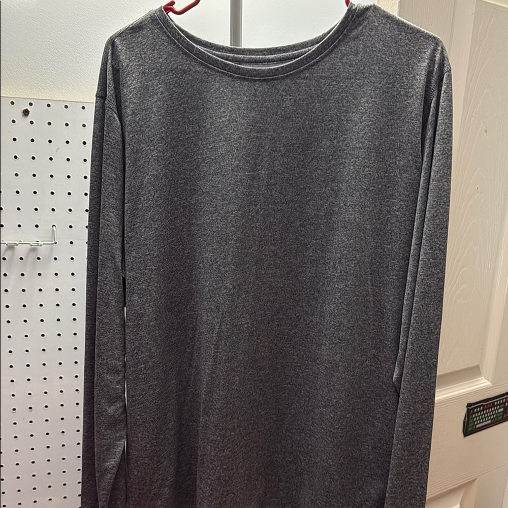 Gray Long Sleeve Shirt